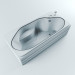 Bañera acrílica 3D modelo Compro - render