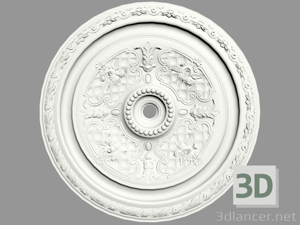 3d model Ceiling outlet (P109) - preview