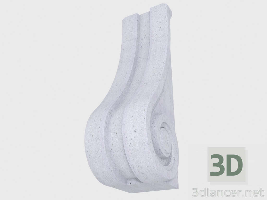3D modeli Ön Destek (FT89C) - önizleme