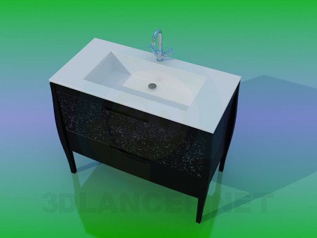 3d модель Умывальник – превью 3d модель Умывальник – превью