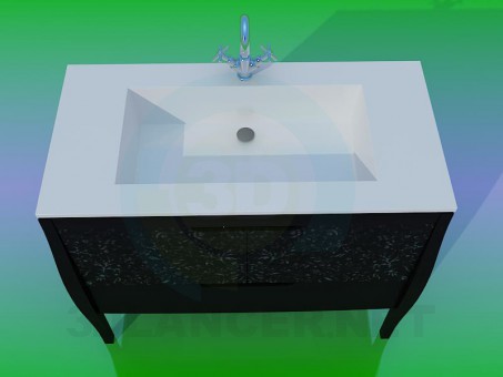 3d модель Умывальник – превью 3d модель Умывальник – превью