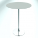 modèle 3D Table de restaurant ronde (RR10 Chrome EPO1, Ø800 mm, H1100 mm, base ronde) - preview