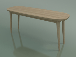Coffee table oval (247 R, Rovere Sbiancato)