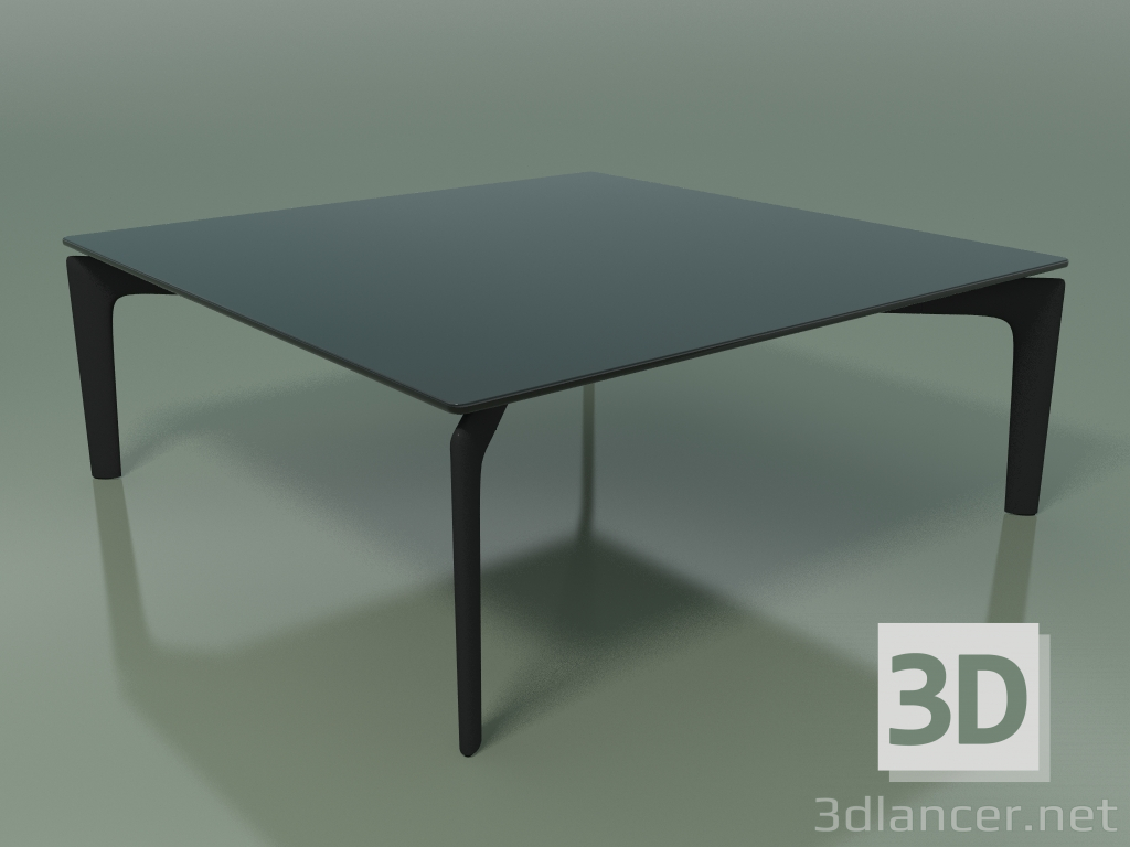 modello 3D Tavolo quadrato 6715 (H 28,5 - 77x77 cm, vetro fumé, V44) - anteprima