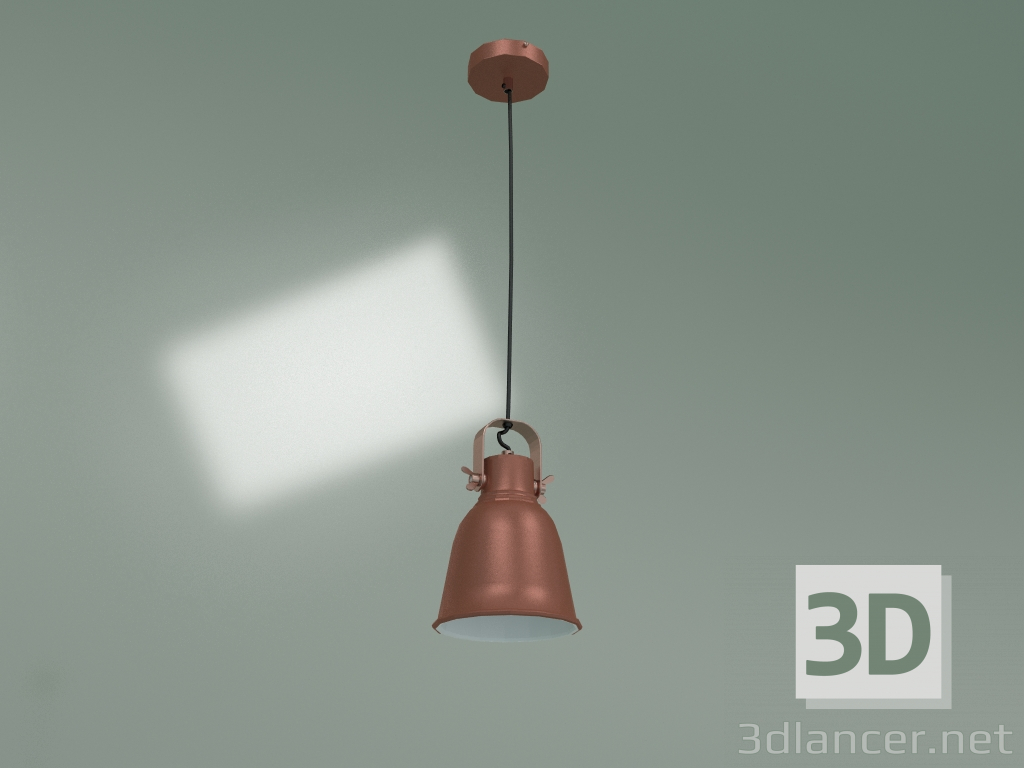 modello 3D Lampada a sospensione Projector 50083-1 (bordeaux) - anteprima