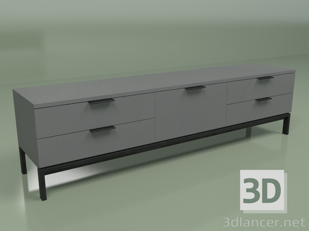 3d model Cabinet Harma height 45 width 170 - preview
