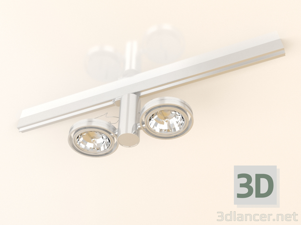 3D Modell Schienenleuchte Optique A L21 SP3 - Vorschau