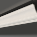 modello 3D Cornice soffitto in gesso con illuminazione KGC 007 (150x125) - anteprima