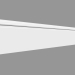 3d модель Плинтус SX173 - CONTOUR (200 x 10 x 1.6 cm) – превью
