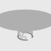 modello 3D Tavolo da pranzo CLAIRMONT ROTATING TABLE (d180xH74) - anteprima