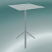 3d model Table MIURA (9580-71 (70x70cm), H 108cm, white, white) - preview