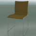 3d model Sliding chair, extra width, with fabric upholstery (127) - preview