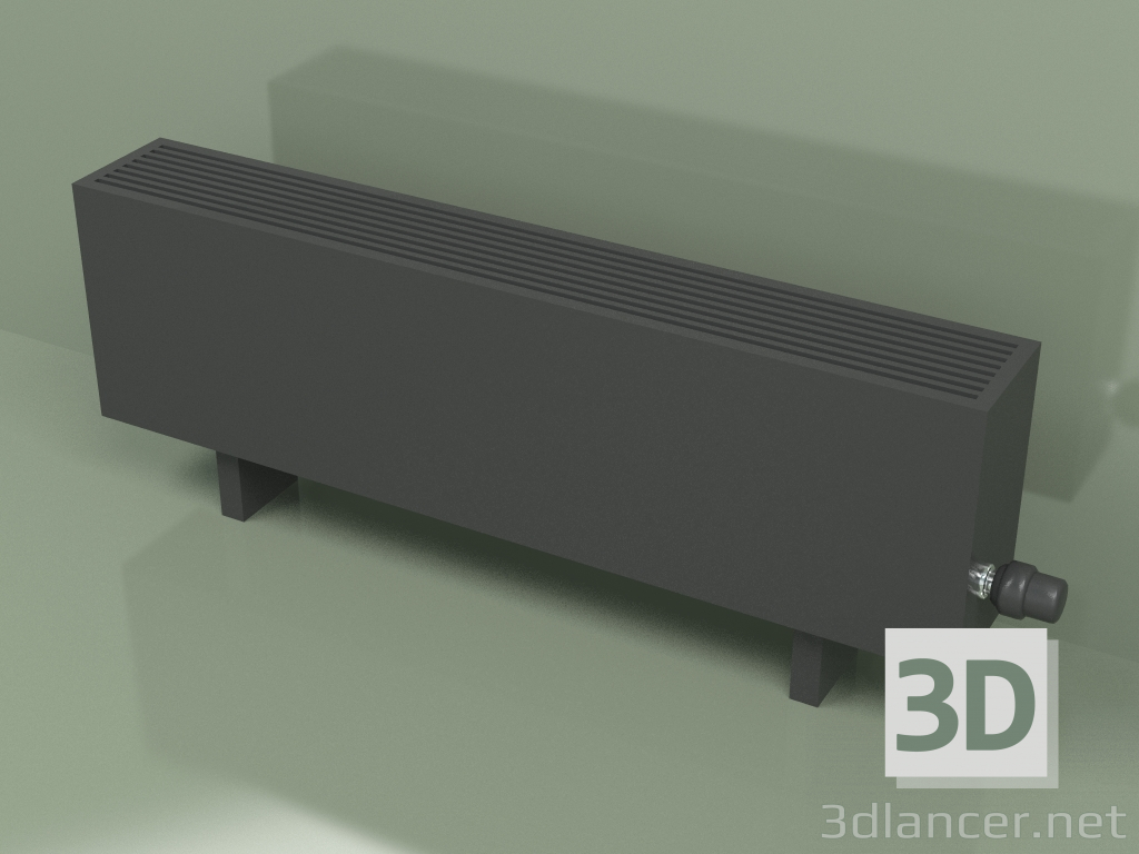 modello 3D Convettore - Aura Comfort (280x1000x146, RAL 9005) - anteprima