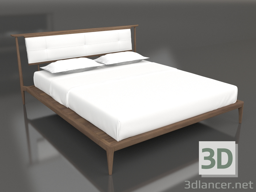 3D modeli Çift kişilik yatak Demasiado Corazon california king - önizleme