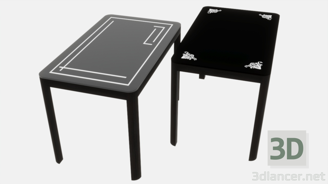 3d Table model buy - render