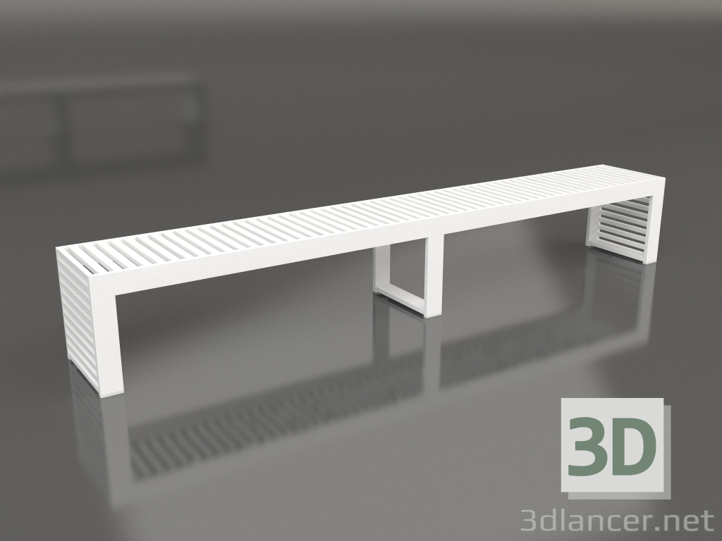 3d model Bench 281 (White) - preview