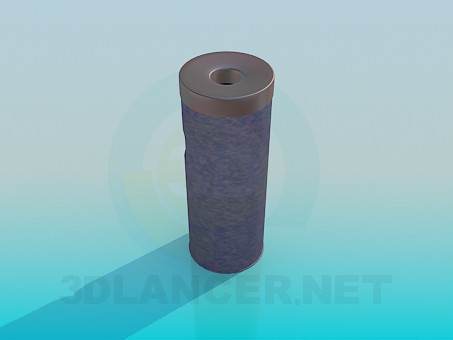 3d model Dustbin - preview 3d model Dustbin - preview