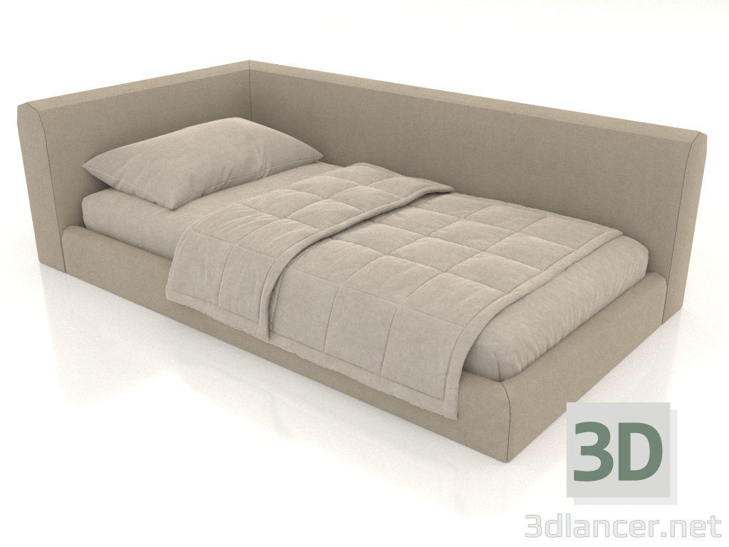 modello 3D Letto per bambini Chiaro 2300x1300x700 mm (opzione 2) - anteprima modello 3D Letto per bambini Chiaro 2300x1300x700 mm (opzione 2) - anteprima