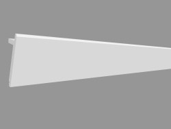 Plinth (cornice for concealed lighting) SX179 - Diagonal (200 x 9.7 x 2.9 cm)