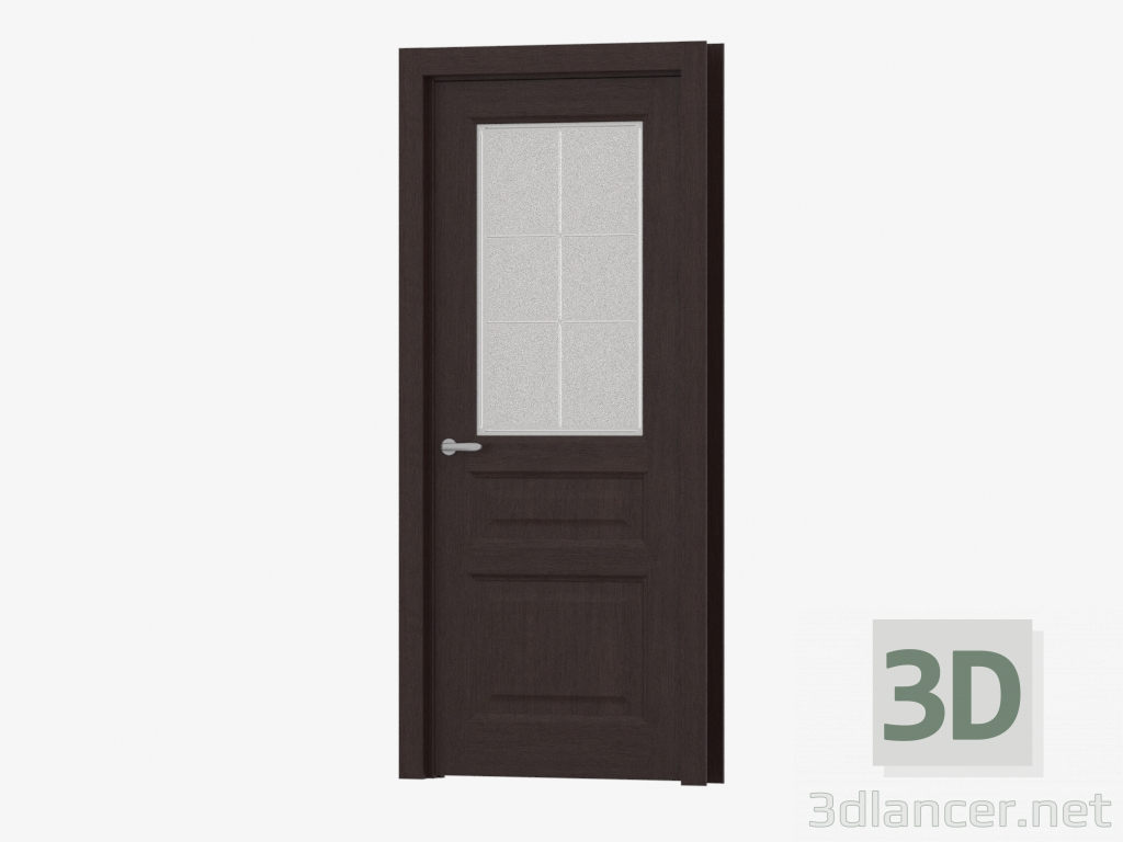 3D Modell Die Tür ist Interroom (87,41 G-P6) - Vorschau