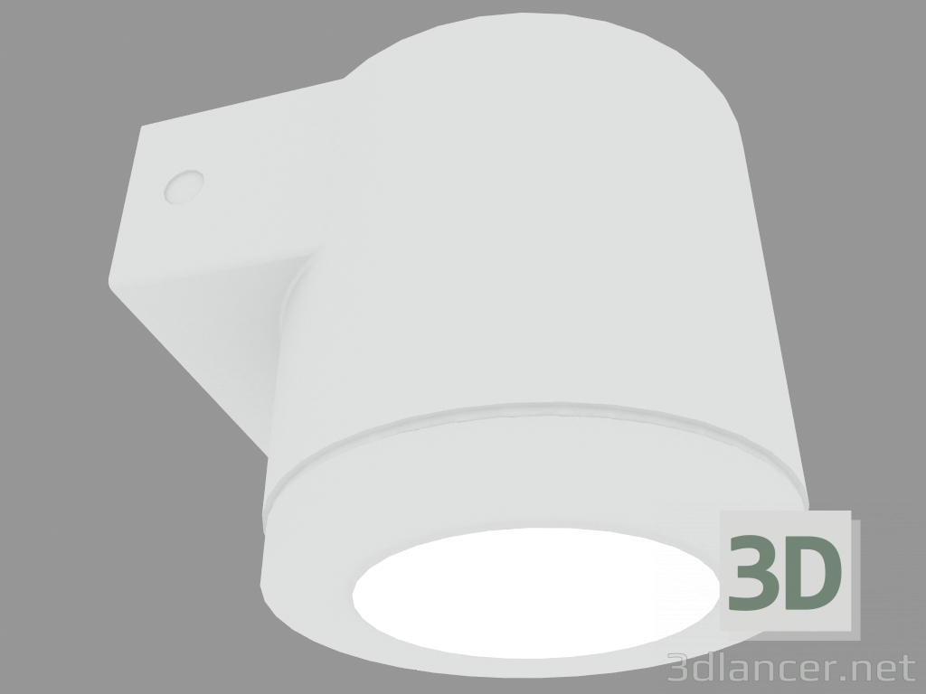 3d model Lámpara de pared MICROLOFT ROUND (S6622) - vista previa