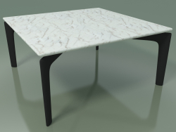 Tavolo quadrato 6716 (H 28.5 - 60x60 cm, Marmo, V44)