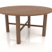 3d model Coffee table JT 061 (option 2) (D=800x400, wood brown light) - preview
