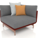 modello 3D Modulo divano, sezione 6 (Rosso vino) - anteprima
