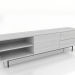 modello 3D Mobile TV 2 1800 mm (bianco RAL 9010) - anteprima