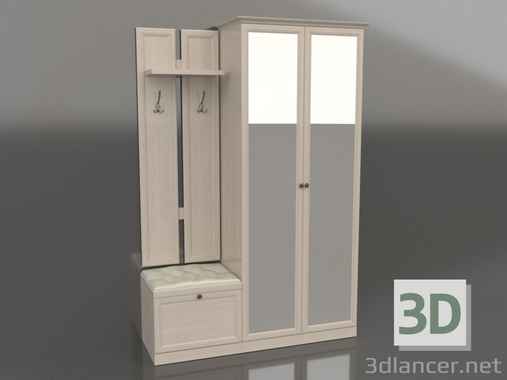Modelo 3d Kit para corredor (opção 3) - preview