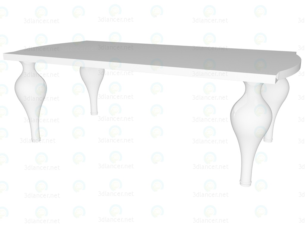 3d model Mesa del comedor - vista previa