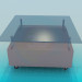 3d model Coffee table on wheels - preview