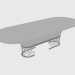 3d model Dining table CLAIRMONT TABLE (280x110xH74) - preview
