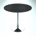 3d model Restaurant table round (RR20 Chrome CER3, Ø800 mm, H740 mm, round base) - preview