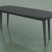 3d model Coffee table oval (247 R, Gray) - preview