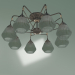 3d model Ceiling chandelier 70078-8 (black) - preview