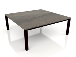 Table basse 94×94 (Noir, DEKTON Radium)