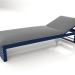 3D Modell Liegestuhl (Nachtblau) - Vorschau