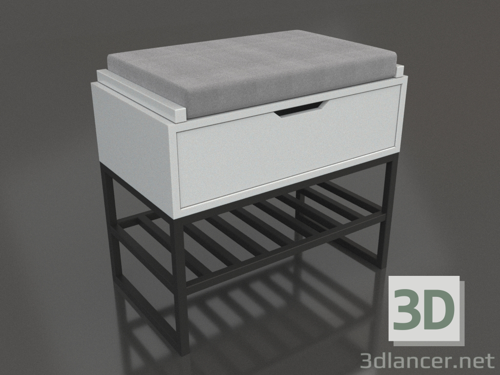 Modelo 3d Banquete (branco) - preview