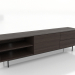 modèle 3D Meuble TV 2 1800 mm (frêne noyer) - preview