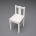 modèle 3D enfants chaise kritter - preview