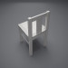 3D Modell Kinder Stuhl bizarren - Vorschau