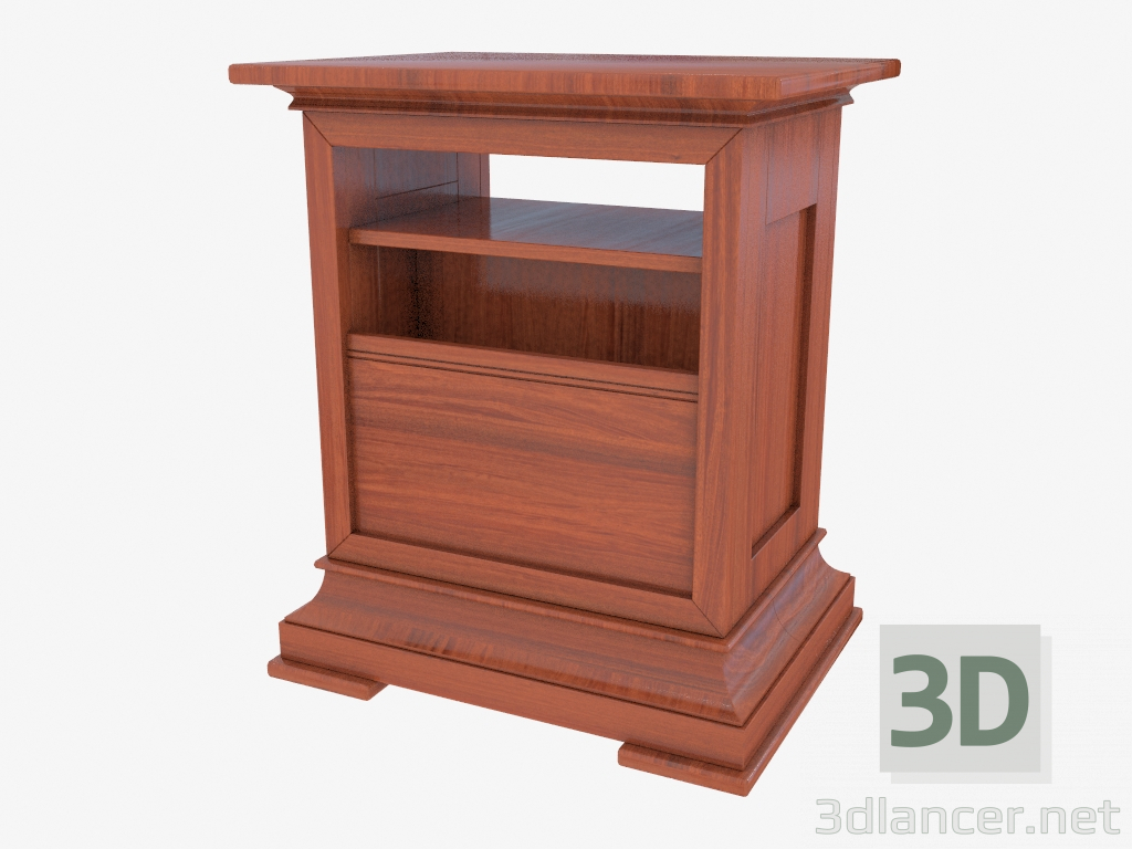 modèle 3D armoire 1820 - preview