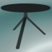 3 डी मॉडल टेबल MIURA (9590-51 ()70cm), H 50cm, काला, काला) - पूर्वावलोकन
