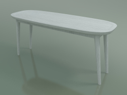 Столик кофейный овальной формы (247 R, White)