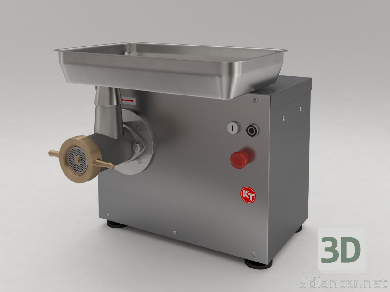 3D kıyma makinesi KT LM 82 modeli satın - render