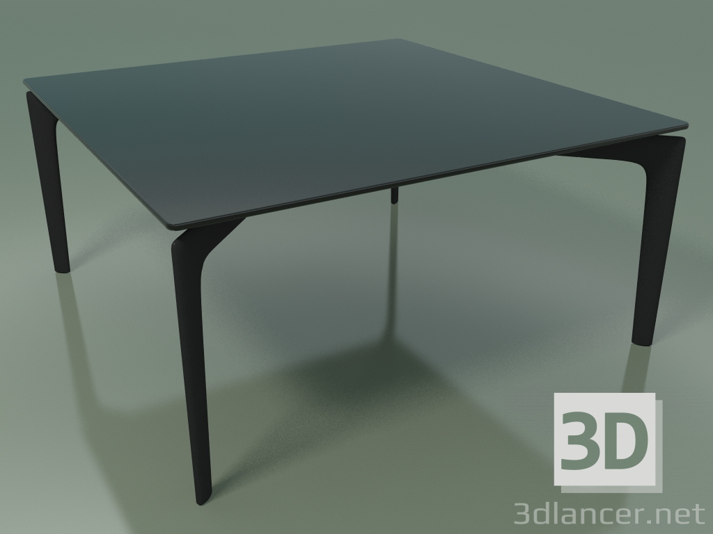 3d model Square table 6709 (H 36.5 - 77x77 cm, Smoked glass, V44) - preview