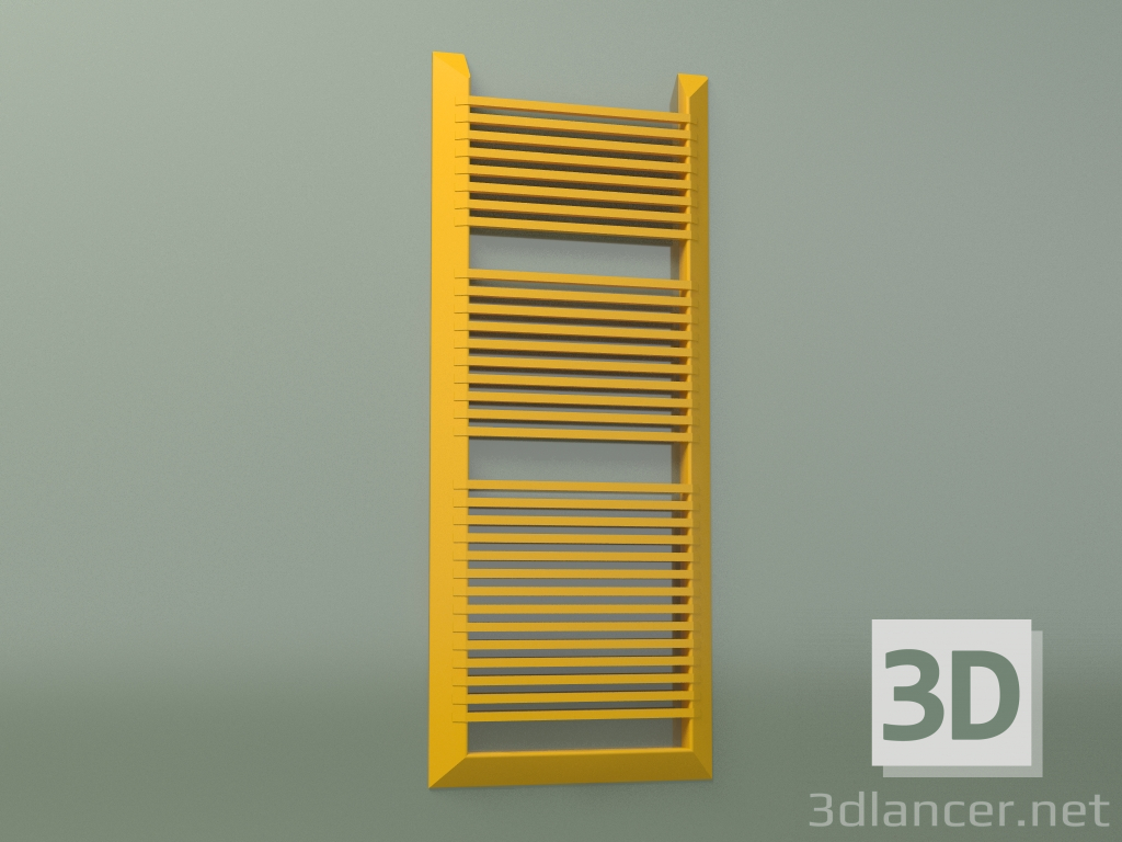 3D modeli Isıtmalı havlu askısı EVO (1681x688, Kavun sarısı - RAL 1028) - önizleme