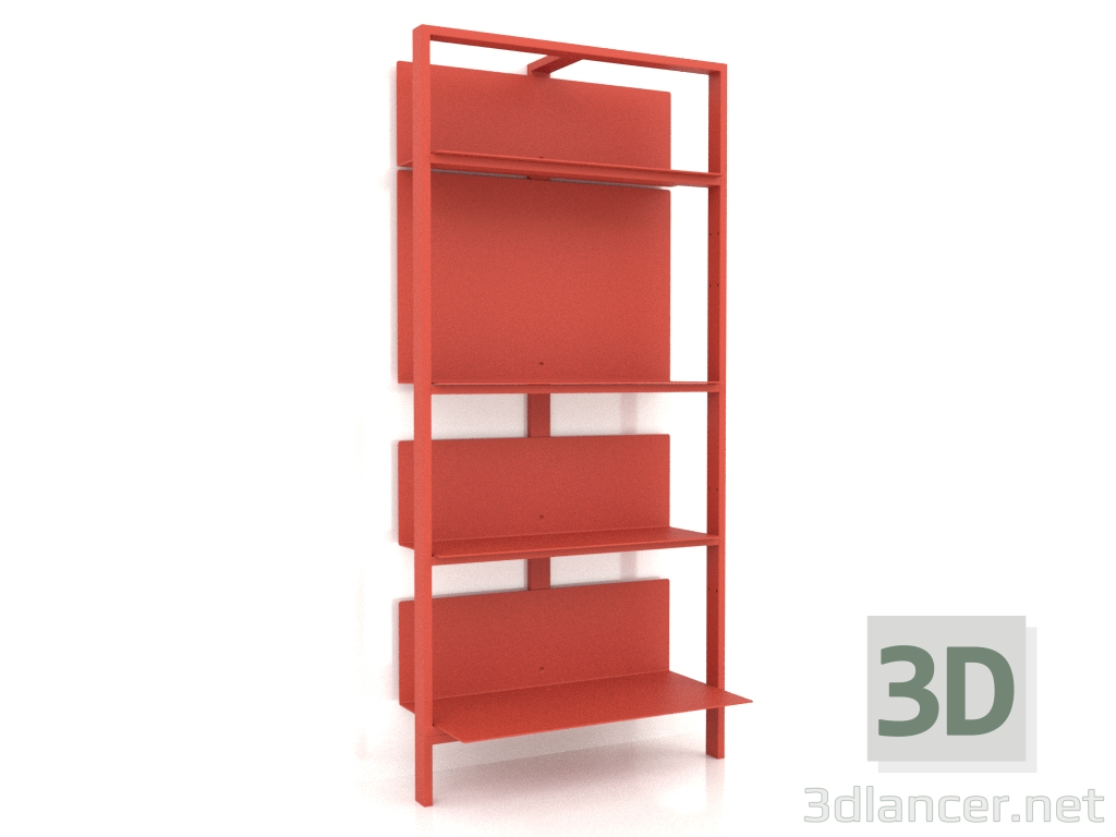Modelo 3d Sistema de estantes (composição 05) - preview