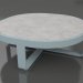 modello 3D Tavolino rotondo Ø90 (DEKTON Kreta, Grigio blu) - anteprima